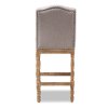 133-7375-RCW French Weathered Oak and Beige Bar Stool - Paige-5