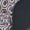 134-2PC-7182-RCW Mid-Century Modern Dark Blue Patterned Accent Chair (Set of 2) - Reece-5