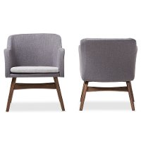 134-2CP-7178-RCW Mid Century Modern Two-Tone Gray Accent Chair (Set of 2) - Vera-2