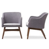 134-2CP-7178-RCW Mid Century Modern Two-Tone Gray Accent Chair (Set of 2) - Vera-3