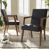 137-2PC-7365-RCW Mid-Century Modern Dark Gray Accent Chair (Set of 2) - Andrea-1