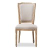 133-7334-RCW Vintage Weathered Oak Upholstered Dining Room Chair - Cadencia-3