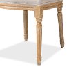 133-7334-RCW Vintage Weathered Oak Upholstered Dining Room Chair - Cadencia-6