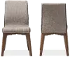 Kimberly Brown Dining Room Chairs (Set of 2)