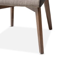 134-2PC-7181-RCW Set of 2 Mid Century Modern Brown Dining Room Chairs - Kimberly-5