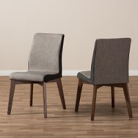 134-2PC-7181-RCW Set of 2 Mid Century Modern Brown Dining Room Chairs - Kimberly-7