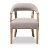 133-7367-RCW Classic Weathered Oak and Beige Accent Chair - Macee-2