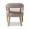 133-7367-RCW Classic Weathered Oak and Beige Accent Chair - Macee-4
