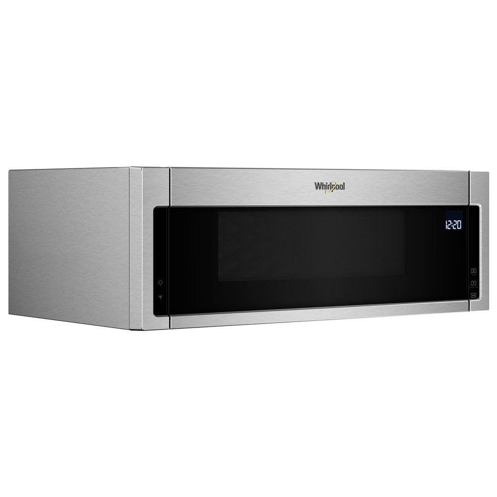 WML75011HZ Whirlpool Low Profile Over the Range Microwave with Sensor Cook - Stainless Steel-4