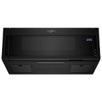 WML75011HB Whirlpool Low Profile Over the Range Microwave with Sensor Cook - Black-3