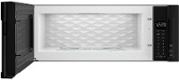 WML55011HB Whirlpool Low Profile Over the Range Microwave Oven - Black-2