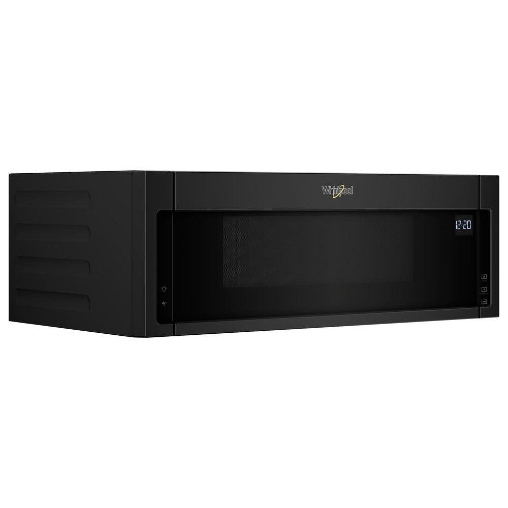 WML55011HB Whirlpool Low Profile Over the Range Microwave Oven - Black-4