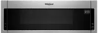 WML55011HS Whirlpool Low Profile Over-the-Range Microwave Oven - Stainless Steel