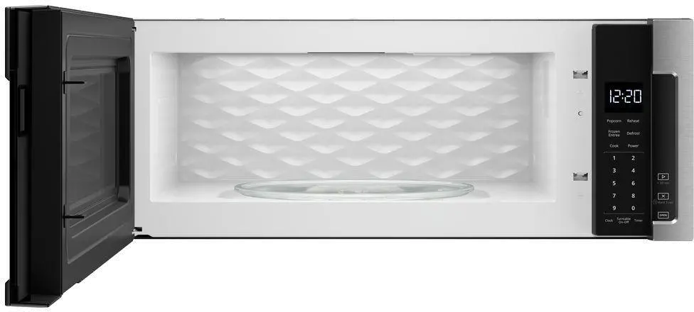 WML55011HS Whirlpool Low Profile Over-the-Range Microwave Oven - Stainless Steel-2