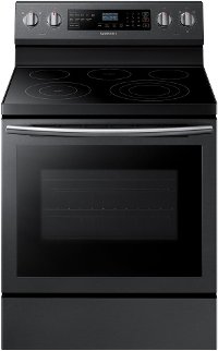 NE59N6630SG Samsung Electric Range with Steam Clean - 5.9 cu. ft. Black Stainless Steel