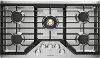 ZGU36RSLSS GE Monogram 36 Inch Recessed Gas Cooktop - Stainless Steel -1