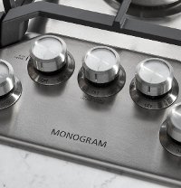 ZGU36RSLSS Monogram 36 Inch Smart Gas Cooktop - Stainless Steel-3