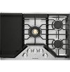 ZGU30RSLSS GE Monogram 30 Inch Recessed Gas Cooktop - Stainless Steel -2
