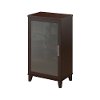 Transitional Cherry Brown Media Cabinet - Somerset-2