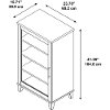 Transitional Cherry Brown Media Cabinet - Somerset-6