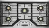 ZGU36ESLSS Monogram 36 Inch Deep-Recessed Smart Gas Cooktop - Stainless Steel