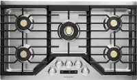 ZGU36ESLSS Monogram 36 Inch Deep-Recessed Smart Gas Cooktop - Stainless Steel