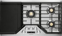 ZGU36ESLSS Monogram 36 Inch Deep-Recessed Smart Gas Cooktop - Stainless Steel-2