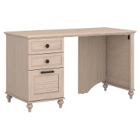 Driftwood Dreams White Office Desk - Volcano Dusk -2