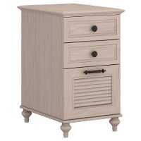 Antique White 3 Drawer File Cabinet - Volcano Dusk-2
