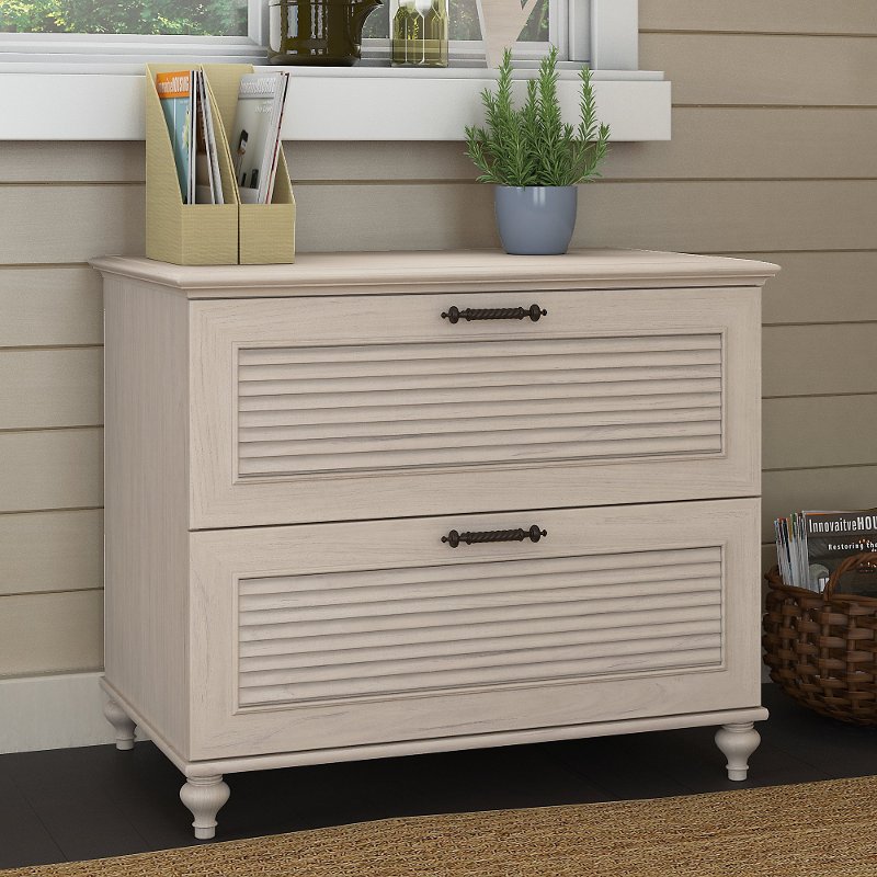 Driftwood Dreams White Wooden Lateral File Cabinet Volcano Dusk Driftwood Dreams White Wooden Lateral File Cabinet Volcano Dusk
