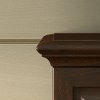 51 Inch Coastal Cherry Brown Computer Desk with Hutch - Volcano Dusk-7