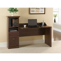 Traditional Cherry Brown Computer Desk - Barton