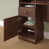 Traditional Cherry Brown Computer Desk - Barton-3