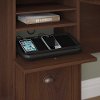 Traditional Cherry Brown Computer Desk - Barton-4