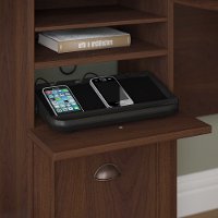 Traditional Cherry Brown Computer Desk - Barton-4