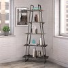 Rustic Gray A-Frame Bookshelf - Refinery