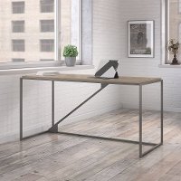 Rustic Gray Industrial 62 Inch Desk - Refinery