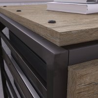 Rustic Gray 2 drawer Lateral File Cabinet - Refinery-7