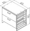 Rustic Gray Lateral File Cabinet - Refinery-6