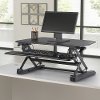 Black Desktop Riser - Sit To Stand-1