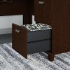 Mocha Cherry L-Desk and Hutch - Tuxedo-3