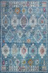 3 x 5 Small Transitional Blue Rug - Charleston-2