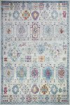 3 x 8 Runner Transitional Ivory and Blue Rug - Charleston-2