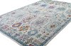 9 x 12 X-Large Transitional Ivory and Blue Rug - Charleston