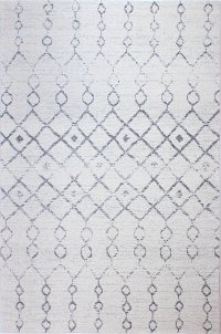 3 x 8 Runner Contemporary Ivory Area Rug - Everek