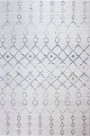 9 x 12 X-Large Contemporary Ivory Area Rug - Everek