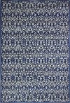 3 x 5 Small Contemporary Dark Blue Rug - Everek-1