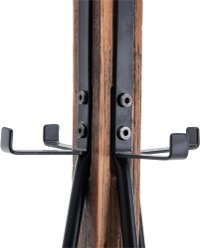 Dorrigo Wood and Metal Coat Rack with 8-Hooks - Brixton-4