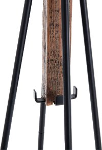 Dorrigo Wood and Metal Coat Rack with 8-Hooks - Brixton-5