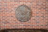 Junee Antique Gray Round Wooden Wall Art - Brixton-1